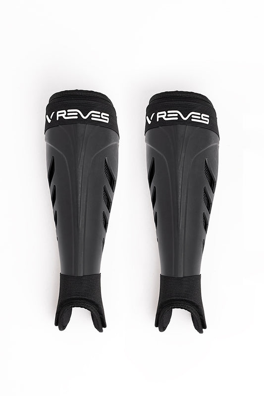 Pro Anatomical Shin Guards Black