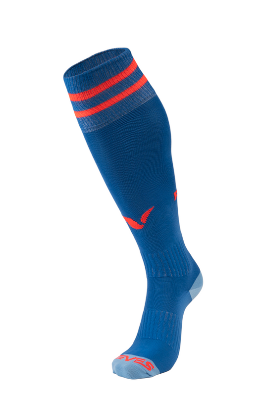 Long Striped Sock Blue