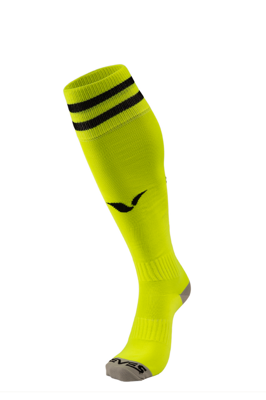Long Striped Sock Fluo Lime